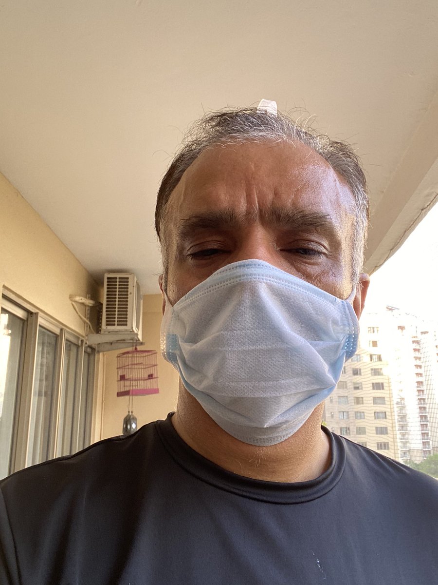 shivithukral's tweet photo. Will @UnderArmour now start selling masks in their stores now that this is a default part of running gear! #lockdownrunning #maskrun https://t.co/ZCDW27jqGY