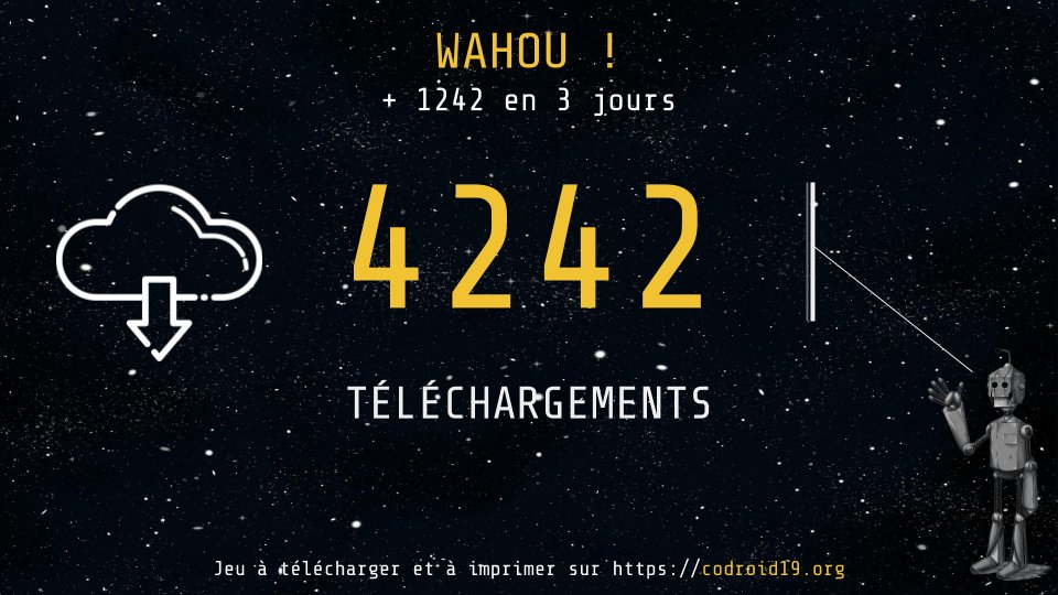 ０４:０４ > ４２４２ ｄｏｗｎｌｏａｄｓ ↲
ｒｅｎａｍｅ ％％ｍｅ ＿

#codroid19 #j2s #seriousgame #covid19