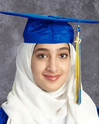 Senior shout out! Mouada is going to change someone's life one day. As a junior she received her CNA, and tried for sterile services before graduation, but age held her back. She plans to attend UMKC and major in medicine. @ruskinprincipal