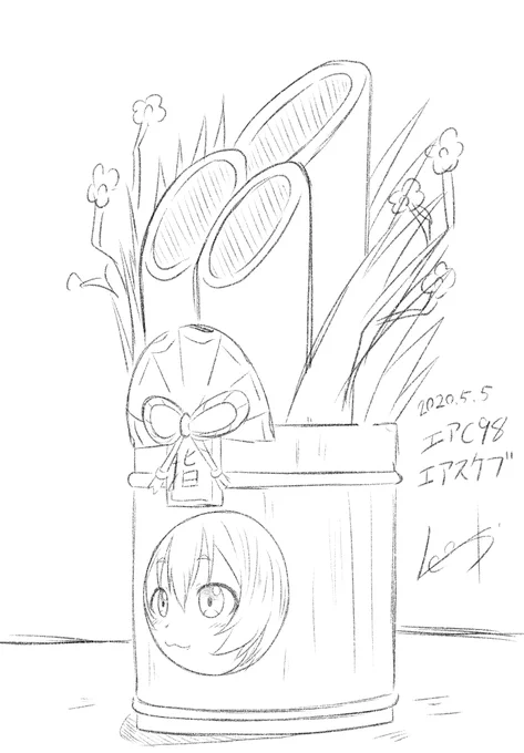 @uruuruman1401 完成しましたー!スケブ依頼ありがとうございました! 