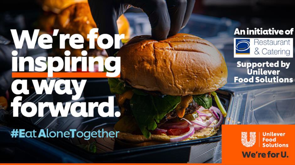 andreweballard's tweet photo. Exciting initiative from @Unilever @RestCatering #EatAloneTogether support your local cafe or restaurant during #lockdownaustralia #ufschefs #ufs https://t.co/OsF4QNVCT0 https://t.co/TD1Gz0ITEa