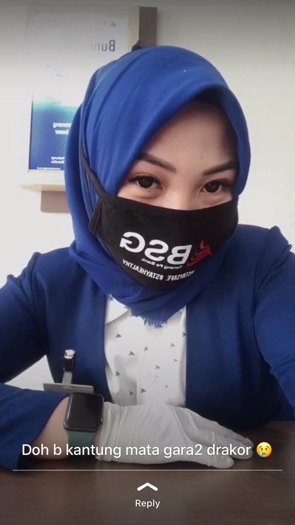 budi90firman's tweet photo. gaga masker #BSG https://t.co/hWTUFtoci1
