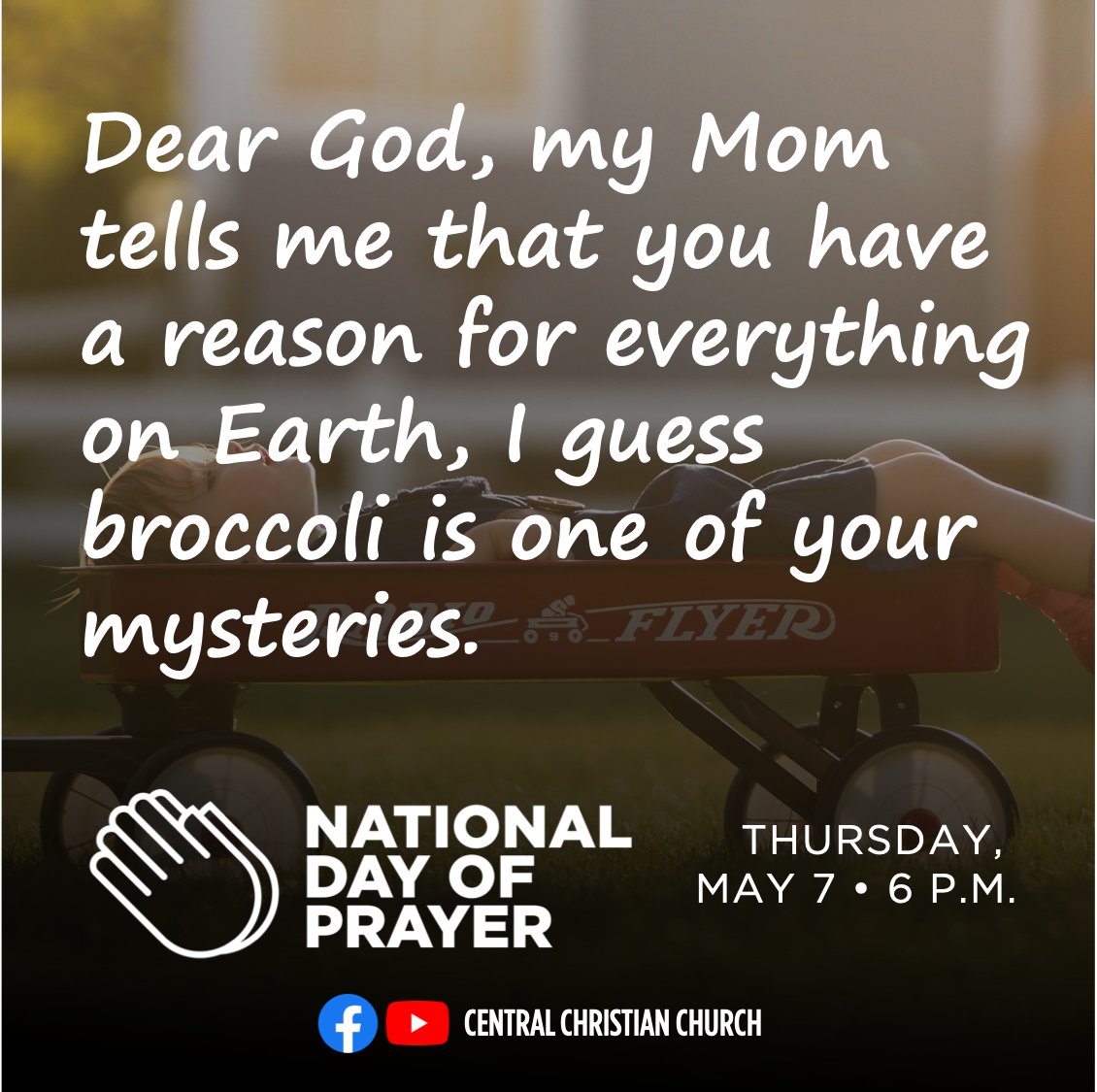 ahcentralaz's tweet photo. Join us online at our National Day of Prayer Event this Thursday, May 7 at 6 p.m. Streaming from Facebook and YouTube! @centralaz https://t.co/sC9nayXtqh