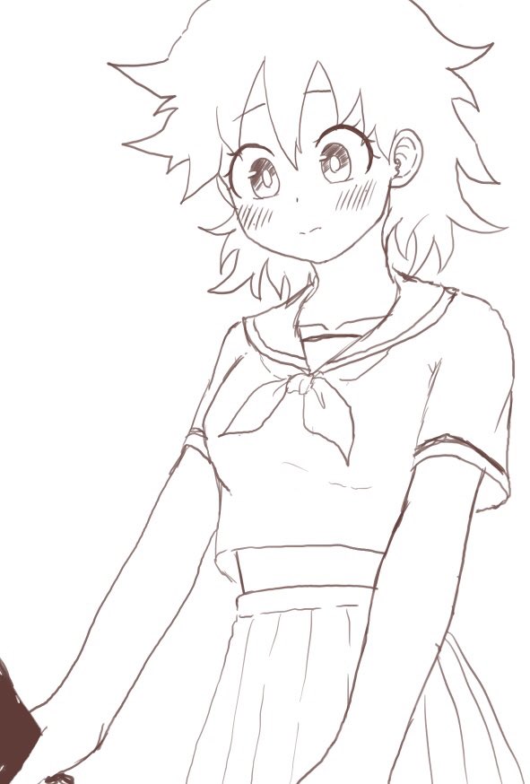 落書き※女体化 
てぐちゃん? 