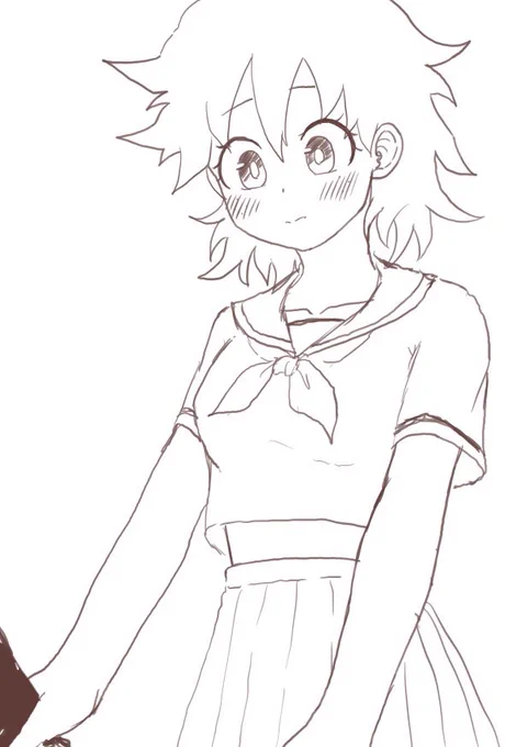 落書き※女体化 
てぐちゃん? 