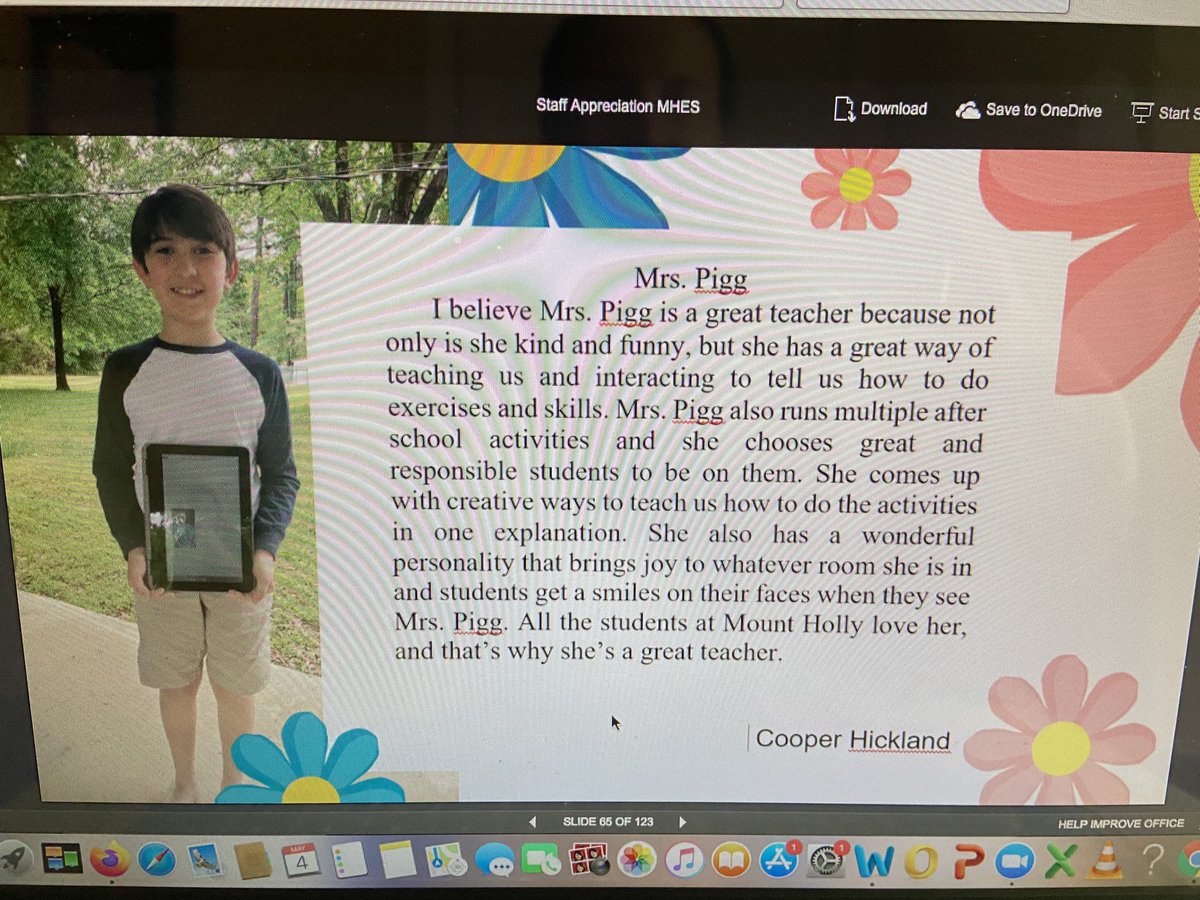 MrsCPigg's tweet photo. Teacher Appreciation video: Thank you Mrs. Jackson for making us feel special! #sweet  #tears ⁦@MountHollyNews⁩ ⁦@RockHillSchools⁩ https://t.co/IJnpaPbNVj