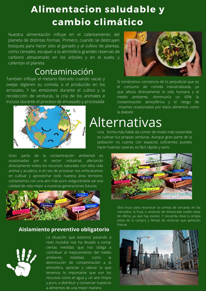 GreyPimienta's tweet photo. #SERVICIOSOCIALUNADISTAENCASA 
alimentación saludable y cambio climático teniendo en cuenta el aislamiento preventivo obligatorio https://t.co/0iKj7qIrAi