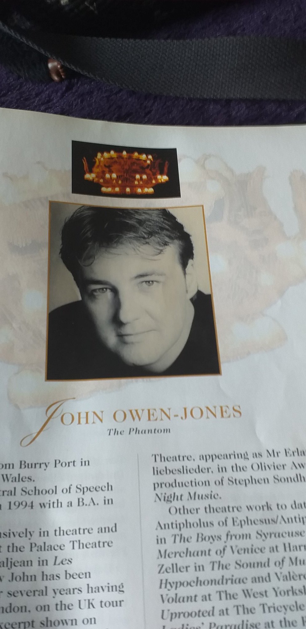  Happy Birthday John
From all at \"Fans of John Owen Jones\" FB group 