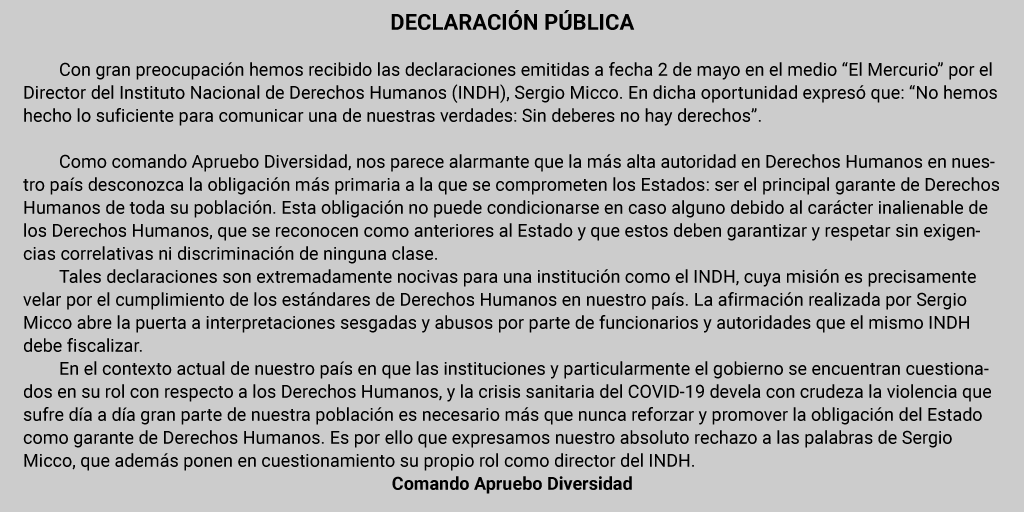 Apruebo Diversidad tweet media