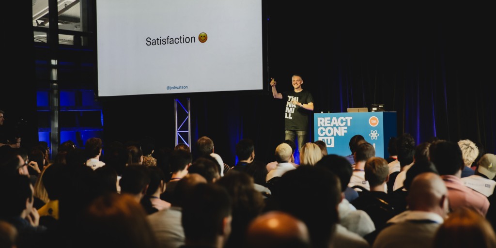 Remember when <a href="/JedWatson/">Jed</a> of <a href="/thethinkmill/">Thinkmill</a> encouraged us to invest in #opensource by giving everyone at #ReactConfAU 💰 to donate to any open source project they pleased? We do.

Watch: 'The value of open source' 👉 ow.ly/wDUY50yXbEN

#techconf #techtalent #techleadership