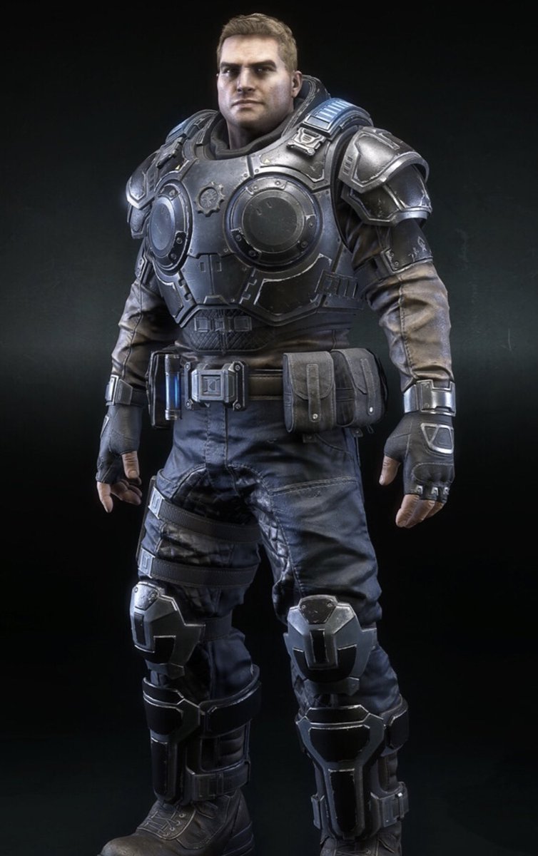 CyberKnoxx's tweet photo. Am I the only one who thinks these two look way too much alike? #GearsTactics #Gears4 #GearsofWar #JDFenix #GabeDiaz https://t.co/AloBCs3ip4