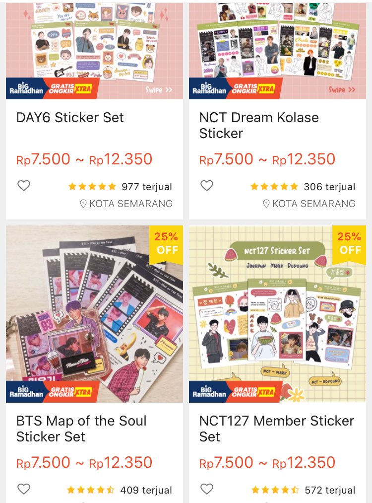 NoonaSaycil's tweet photo. Disc. Up too 40% guys, Free ongkir Rp. 0 juga jangan lupa di klaim dulu yaaa! Kapan lagi jajan free ongkir hyung😆
Langsung klik aja :
https://t.co/2NuTnydbV4
#bysaycil https://t.co/gD73bskJE1