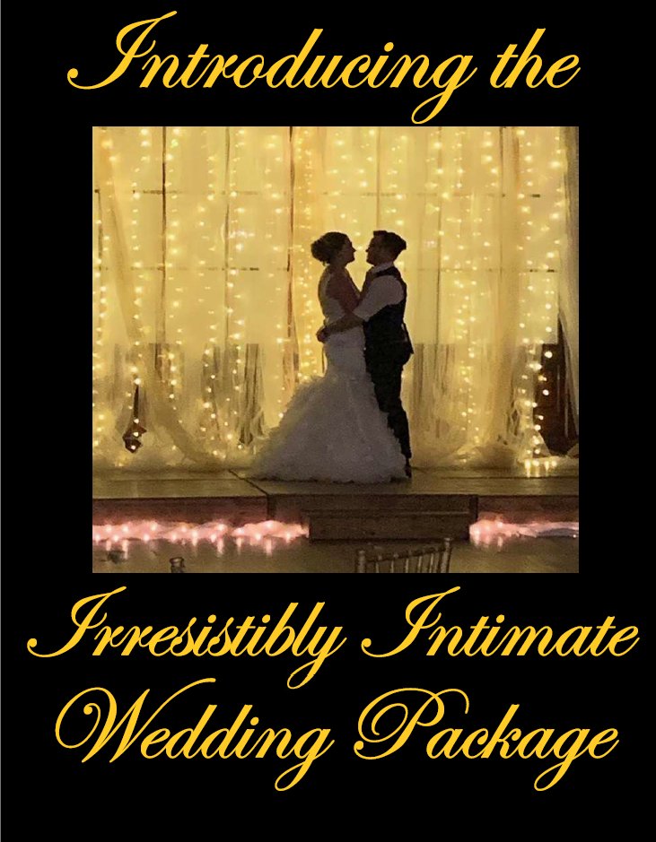 StameyStore's tweet photo. "The Irresistibly Intimate Wedding Package." It's perfect for couples wishing to have an extraordinary wedding in extraordinary times
Email us at: thestameystore@gmail.com for details
 or to take a virtual Facetime or Zoom tour of the venue.
@theknot  @WeddingWire https://t.co/HPXTOUhKuO