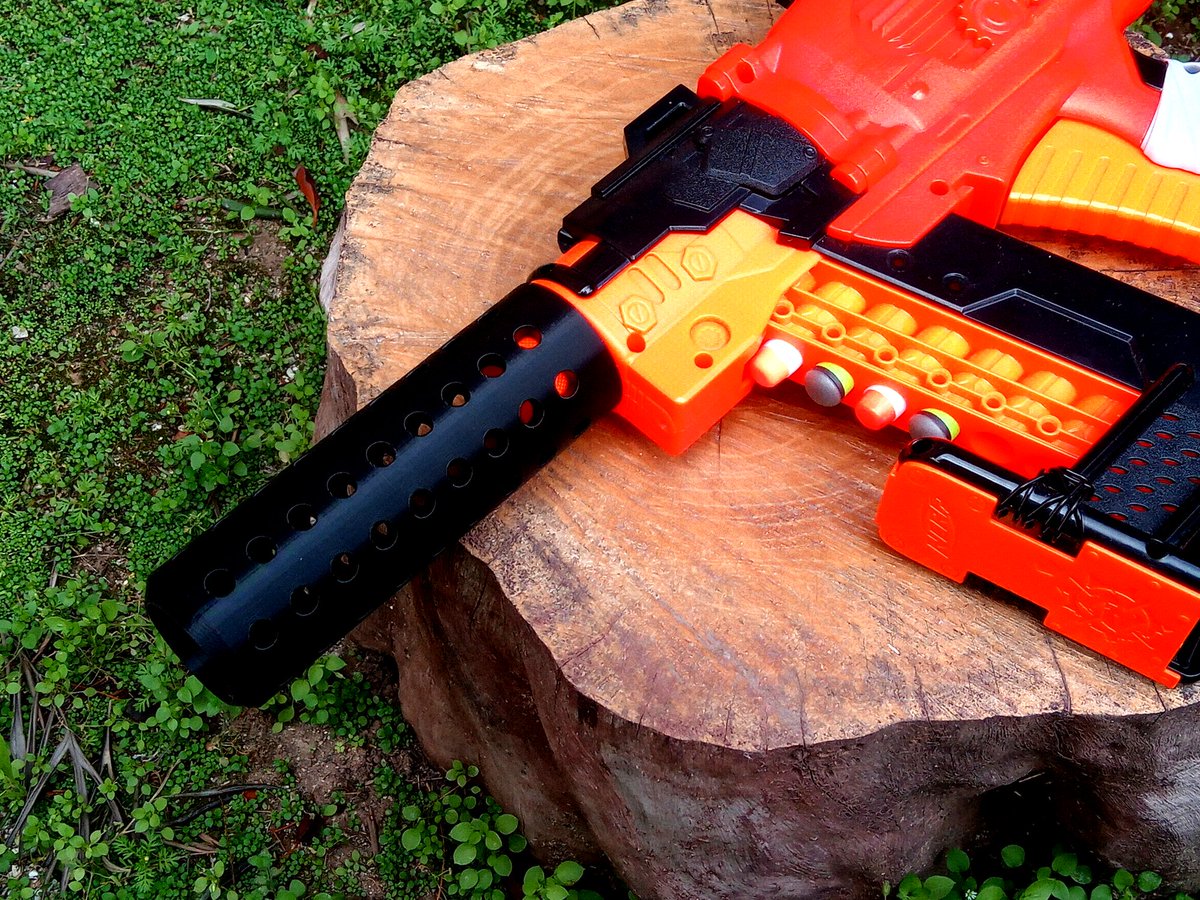 Blasters3D's tweet image. Blasters3D HMP Type III Muzzle (150mm) for Nerf Modulus Zombie Strike Blasters ebay.com/itm/2239385238… #NerfMod #BarrelMod #NerfNation