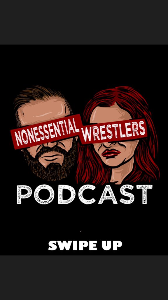 marialkanellis's tweet photo. NEW Podcast is up NOW!! Link in bio!! Nonessential wrestlers podcast!! #nonessentialwrestlerpodcast #nonessentialwrestler #NonEssentialFamily #StayHome @nonessentialwr1 @RealMikeBennett @wwe @AEWonTNT @IMPACTWRESTLING @ringofhonor @njpw1972 https://t.co/sEVQlun62p