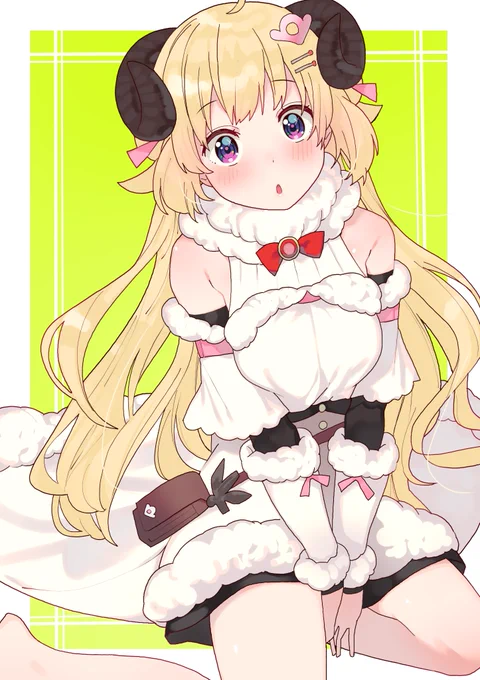 20万人の羊? #つのまきあーと 