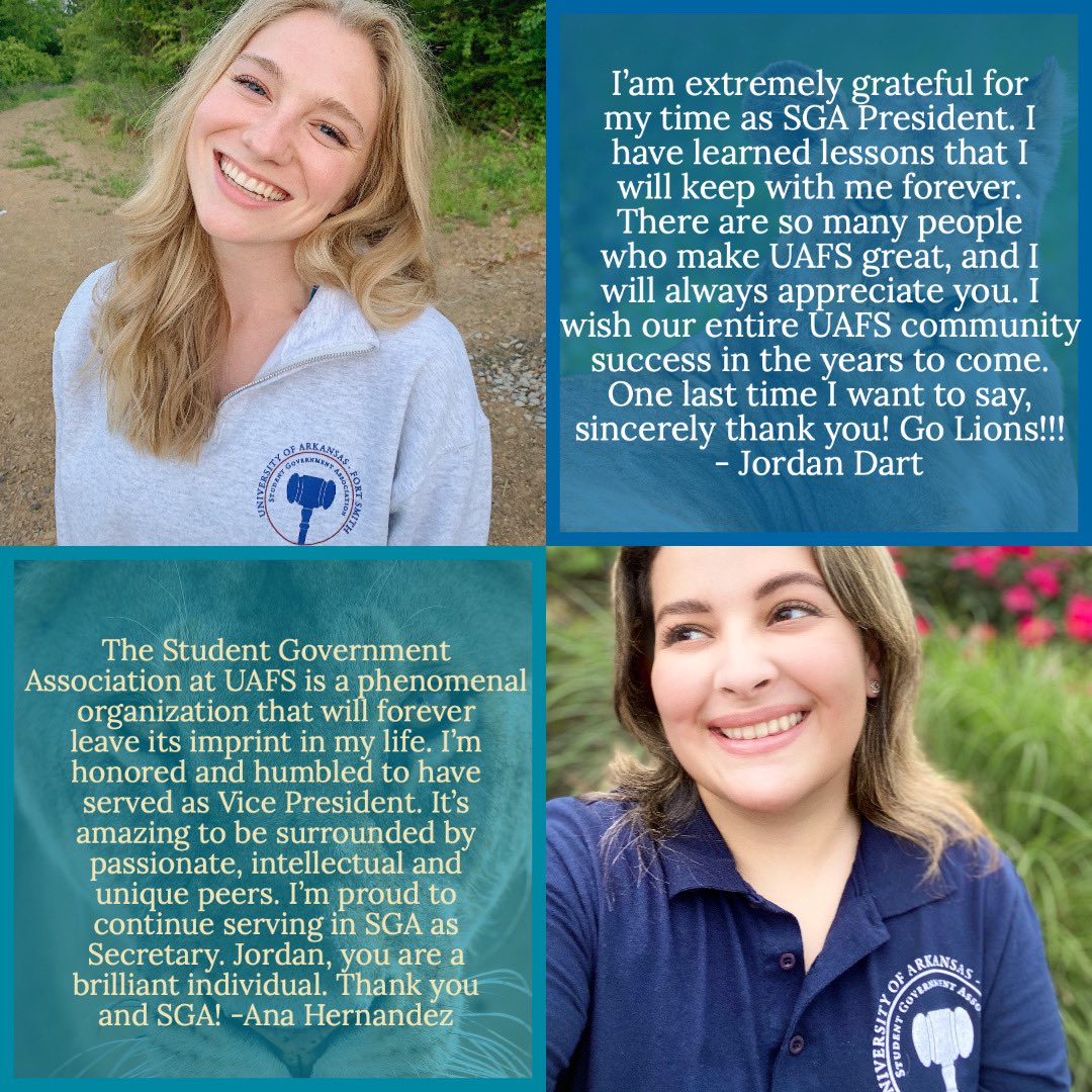 SGAUAFS's tweet photo. We are so honored to have served in SGA! Go Lions! 🦁❤️ https://t.co/KYgaQO4Bs3