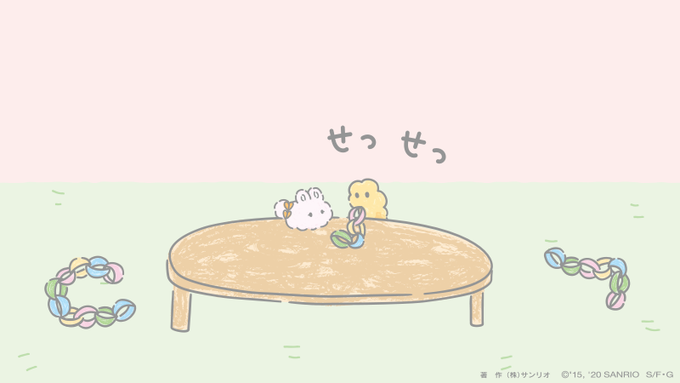 エビエビ・・  #うさぎさんとお友達 
 https://t.co/4K7mcjqKdI  #サンリオキャラクター大賞 