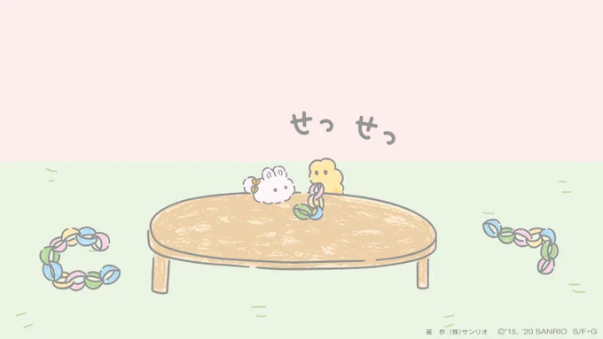 エビエビ・・  #うさぎさんとお友達 
 https://t.co/4K7mcjqKdI  #サンリオキャラクター大賞 