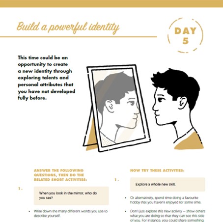 Day 5's video features Brazilian footballer Marta, on how keeping true to one's own identity helps in today's situation.

Watch the full video here: bit.ly/cbschannel

#KeepaClearHead #ComeBackStronger #resilience #MentalHealthMatters #StayHomeStayStrong