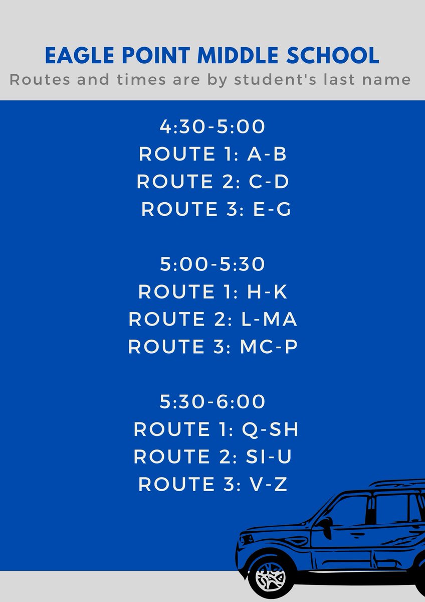 Eagle Point Middle School tweet media