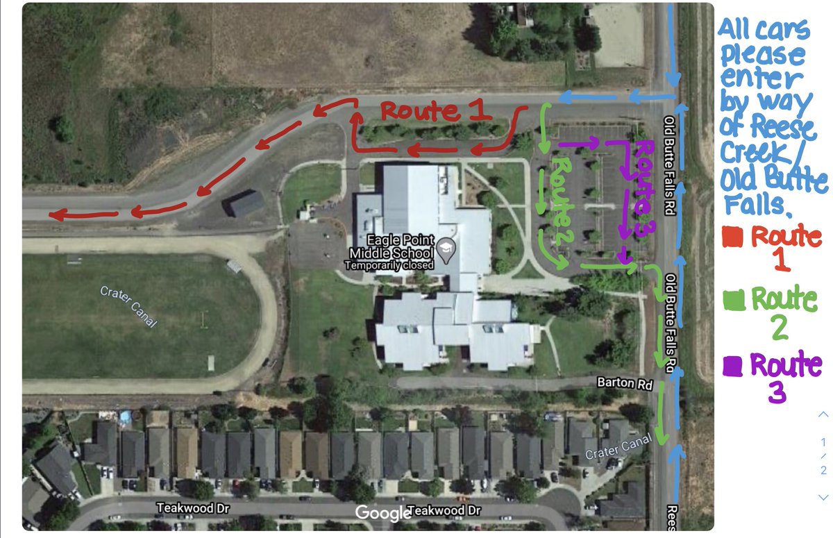 Eagle Point Middle School tweet media