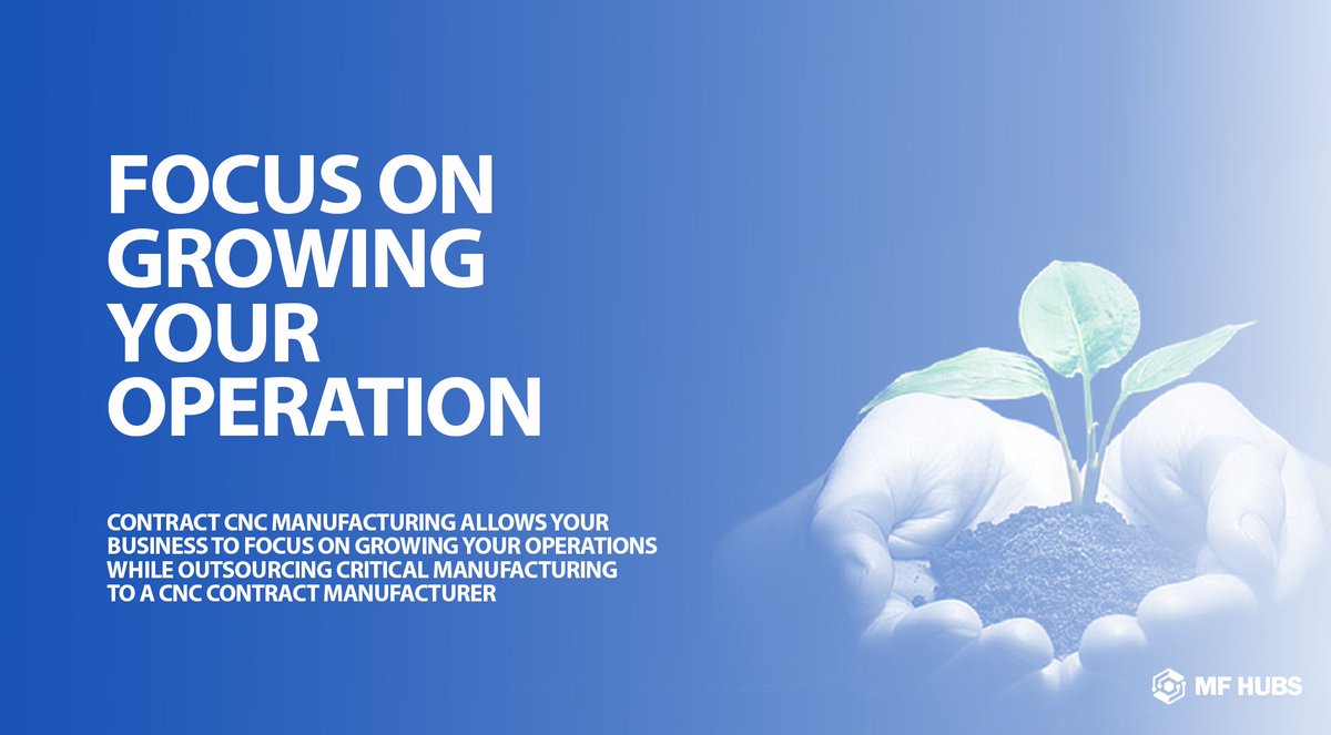 mfhubs1's tweet photo. Did you know contract CNC machining services allow you to focus on growing your operation. #cnc #cncmachining #manufaturing #MFhubs #startup https://t.co/TilUxQLnVc https://t.co/EQSuglvxLs
