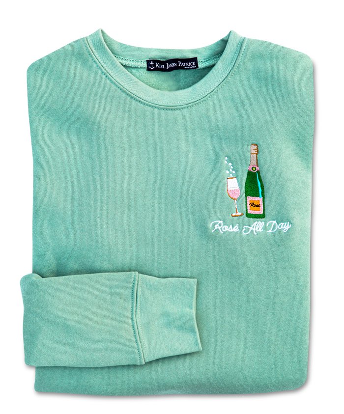 KJP's tweet photo. Official sweatshirt of quarantine has arrived 🤣🍾🥂 RT if you want one https://t.co/LyNCMj39iY https://t.co/GqCKoTNv9T
