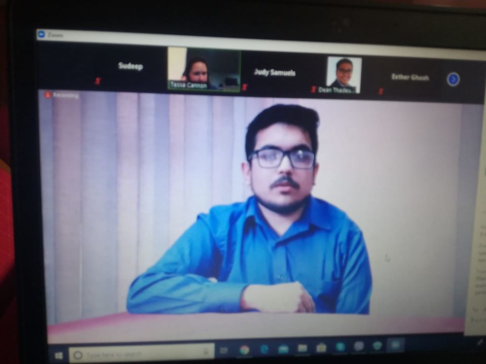 UpretySudeep's tweet photo. Presenting my video assignment on interviews during #ProposalPro online #training with World Vision colleagues. https://t.co/5CYVmxT6h2