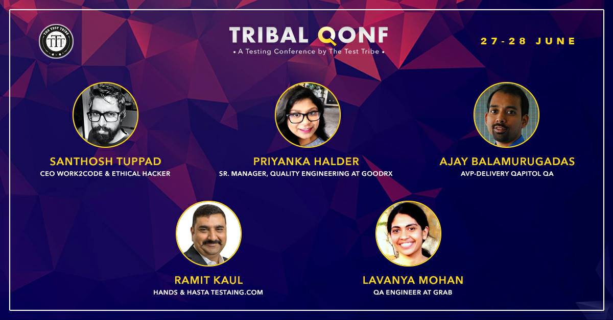 the_test_tribe's tweet photo. Let's talk about the #Speaker lineup of #TribalQonf. 😎
Is it great, or is it superb? Let us know! 😃

Now is the time to register, if you haven't done it yet: https://t.co/uLjZDlYdnN

Please RT. 

#SoftwareTesting #Testing #TestingConference #QA #QC https://t.co/FmG8WzrxOF