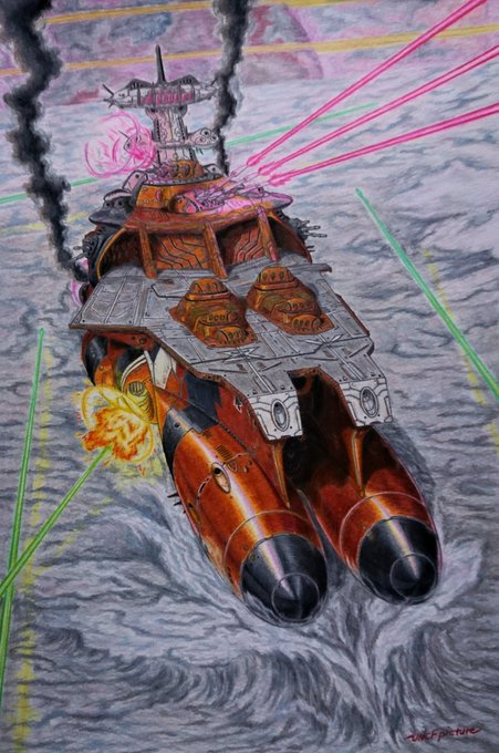 田中一さん がハッシュタグ 宇宙戦艦ヤマト立体 イラスト作品集 をつけたツイート一覧 1 Whotwi グラフィカルtwitter分析