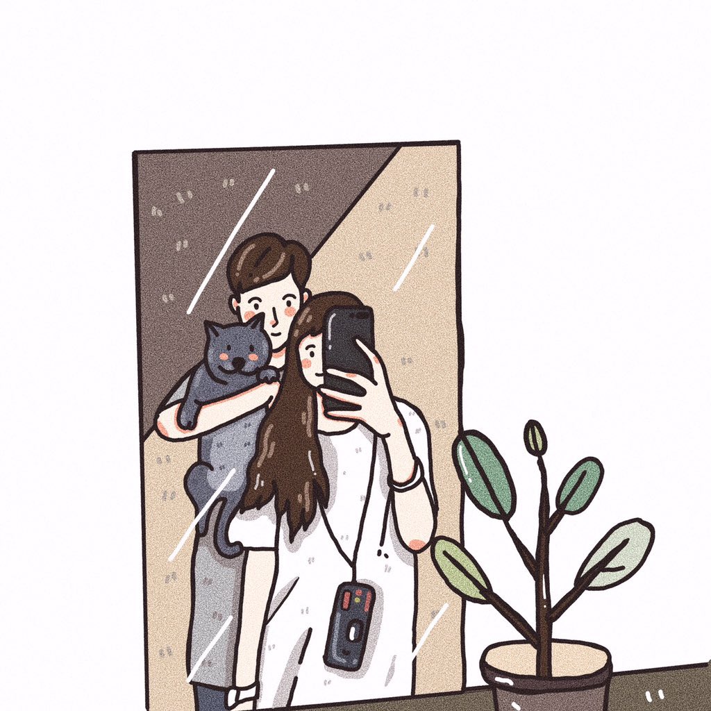 รับวาดรูปมินิมอล | คิวว่าง🔅 tweet media