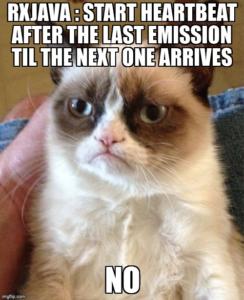 overflow_meme's tweet image. RxJava : Start heartbeat after the last emission til the next one arrives stackoverflow.com/questions/6158… #rxjava2 #rxjava