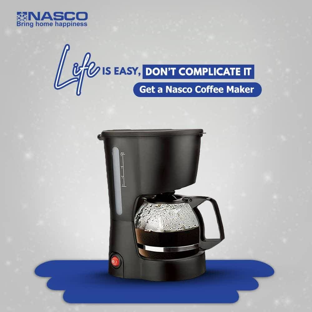 Nascoelectng's tweet photo. Life is easy, dont complicate it.
#NascoCoffeeMaker
#BringHomeHappiness
#Nascoelectronics
#Lagos #Nigerian https://t.co/bVRXUMRvcn