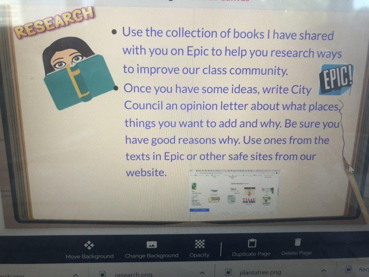 ReneeLWhite5's tweet photo. Tried my best to turn my “Build the Best Community Challenge” I presented at @iste on &amp; wrote a blog post @epic4kids for digital this year with @Buncee &amp; @Seesaw. Hoping it goes well. 😊 #HAWKSsoar #WCPSSremotelearning #ela  https://t.co/hnw9t95fqM https://t.co/HlUVuWhcVL