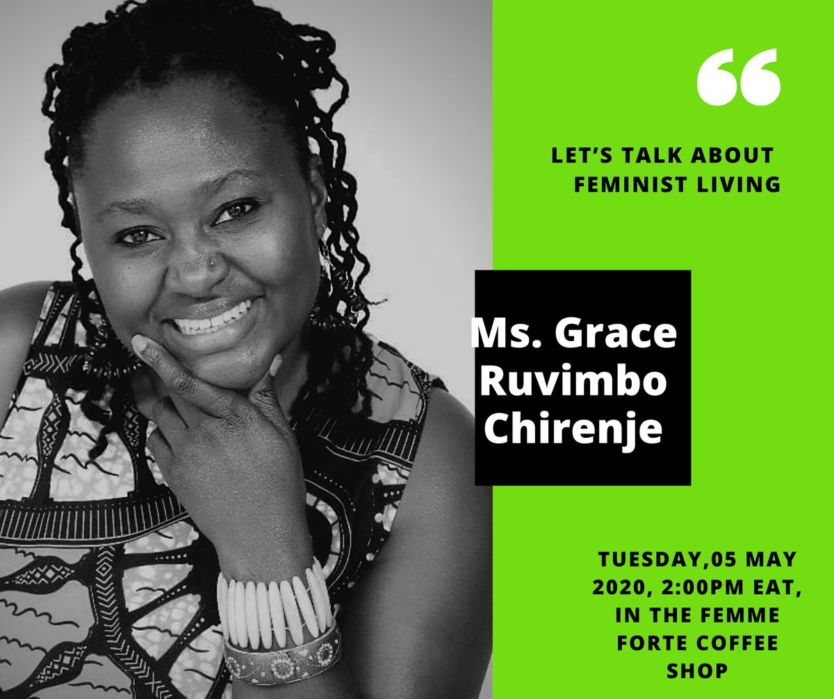 latagal's tweet photo. My beautiful sister @graceruvimbo will be sharing feminist wisdom at 2:00pm today in the @FemmeForteUg coffee shop. You want to be there. @asiimwe4justice @JackeeBatanda @TinaAlupo @maralesi511 @akitengisabella #safezoneug #IAmFemmeForte
https://t.co/p3oqXPB687 https://t.co/50dNortgmo