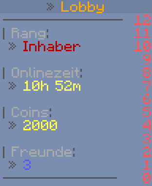 RizeCW's tweet photo. 👋| Ein Einblick in unseren Navigator, sowie in unser kleines aber feines Lobby Scoreboard. 👀

Ratet gerne unter diesem Tweet, welche Spielmodi das sein könnten, der erste, der alle richtig hat, bekommt Lifetime Premium. 🤠 (Außer dem Command- und Grassblock) https://t.co/YbRGSLFnIY