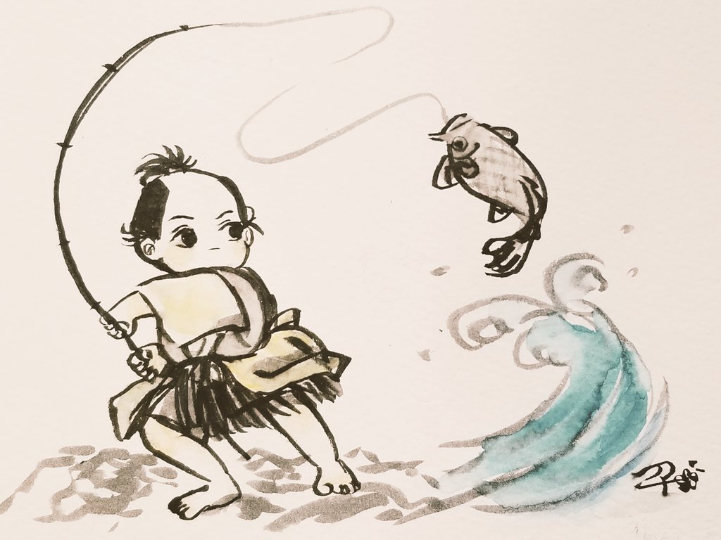 Uzivatel 千寿 Na Twitteru こどもの日ということで ノッブに鯉を釣ってもらいやしょう 麒麟がくる 麒麟絵 福釣り童参考 Uzivatel 千寿 Na Twitteru こどもの日ということで ノッブに鯉を釣ってもらいやしょう 麒麟がくる 麒麟絵 福釣り童参考
