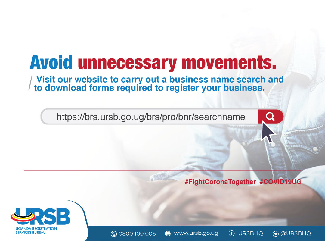 stevenbaryevuga's tweet photo. We believe it is still #essential to serve our #clients while #StayingHome to #StaySafe. The @URSBHQ website has all #Information needed for #AllRegistration queries. We are the centre of #excellence for registration services. Log on to https://t.co/sRuB9AbcnX to learn more. https://t.co/7A1HEukof2