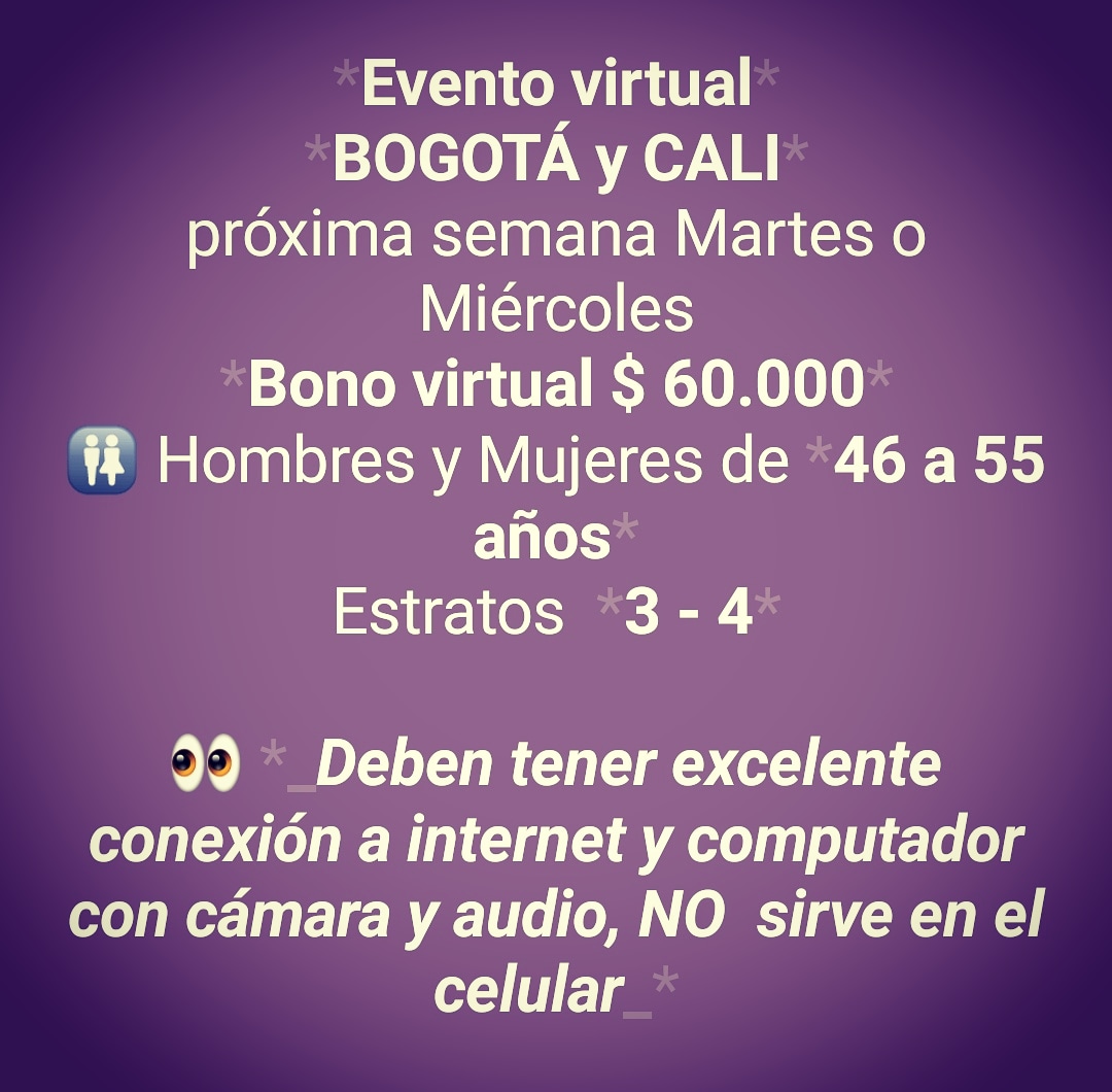Inscribirse aquí 👇🏼
forms.gle/8mDdL3xuqeiHGa…
Informa: 🌻 Mercedes

wa.me/573152586744