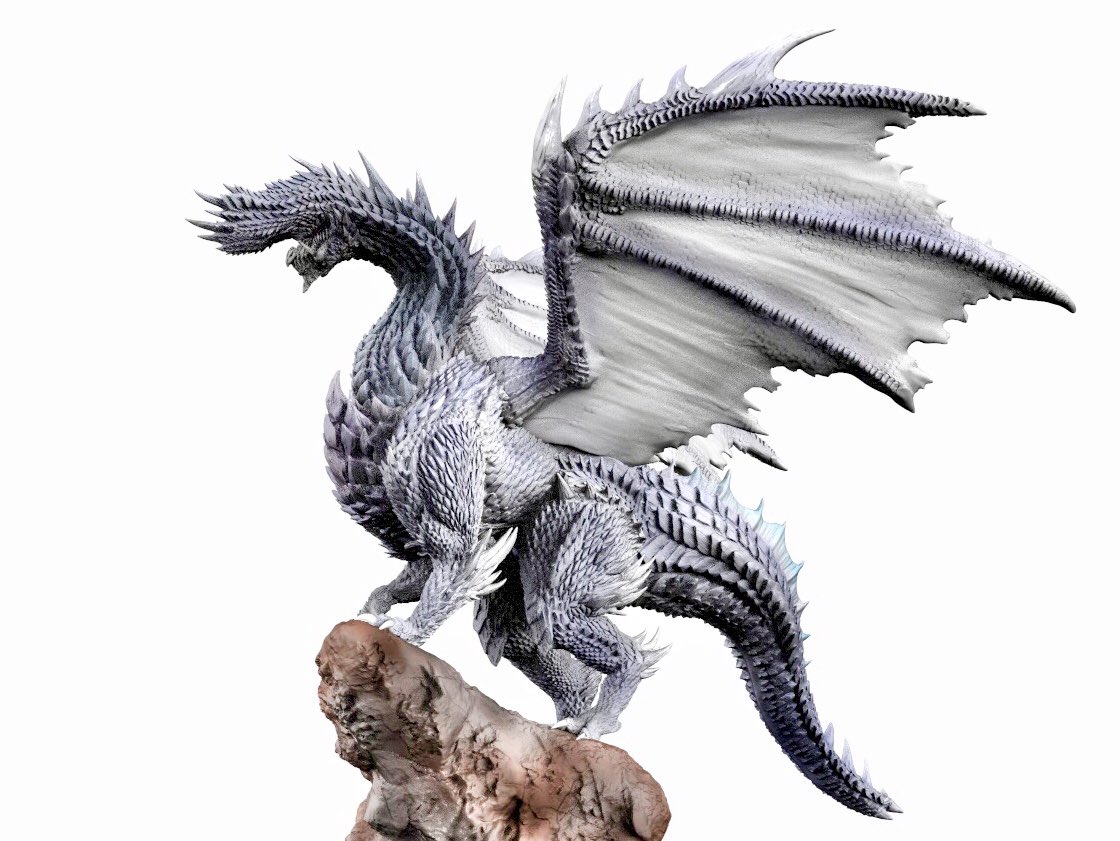 モンスターハンター アルバトリオン 煌黒龍 ガレージキット
