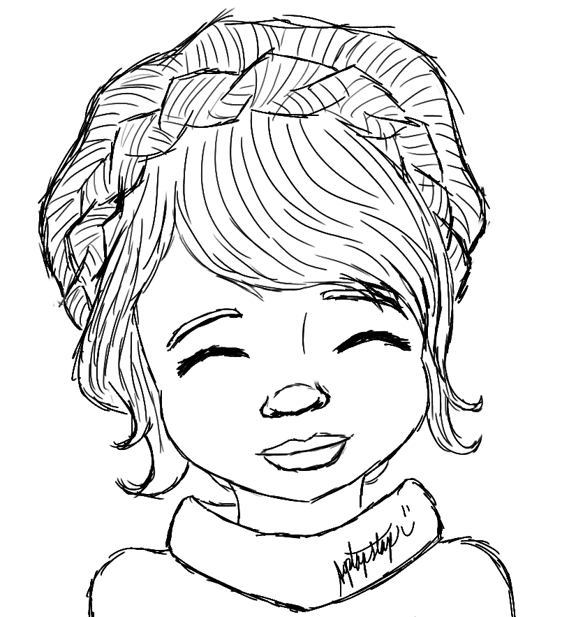 PopTopStop's tweet photo. Today was a sketch. Practicing different hairstyles is fun~ https://t.co/1PDWVSNBYU