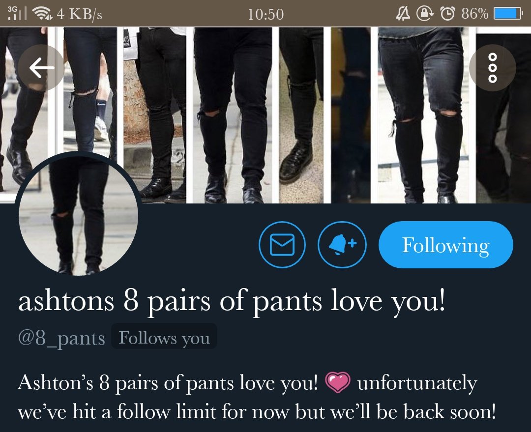ashton’s 8 pairs of pants love you! (@8_pants) / Posts / X