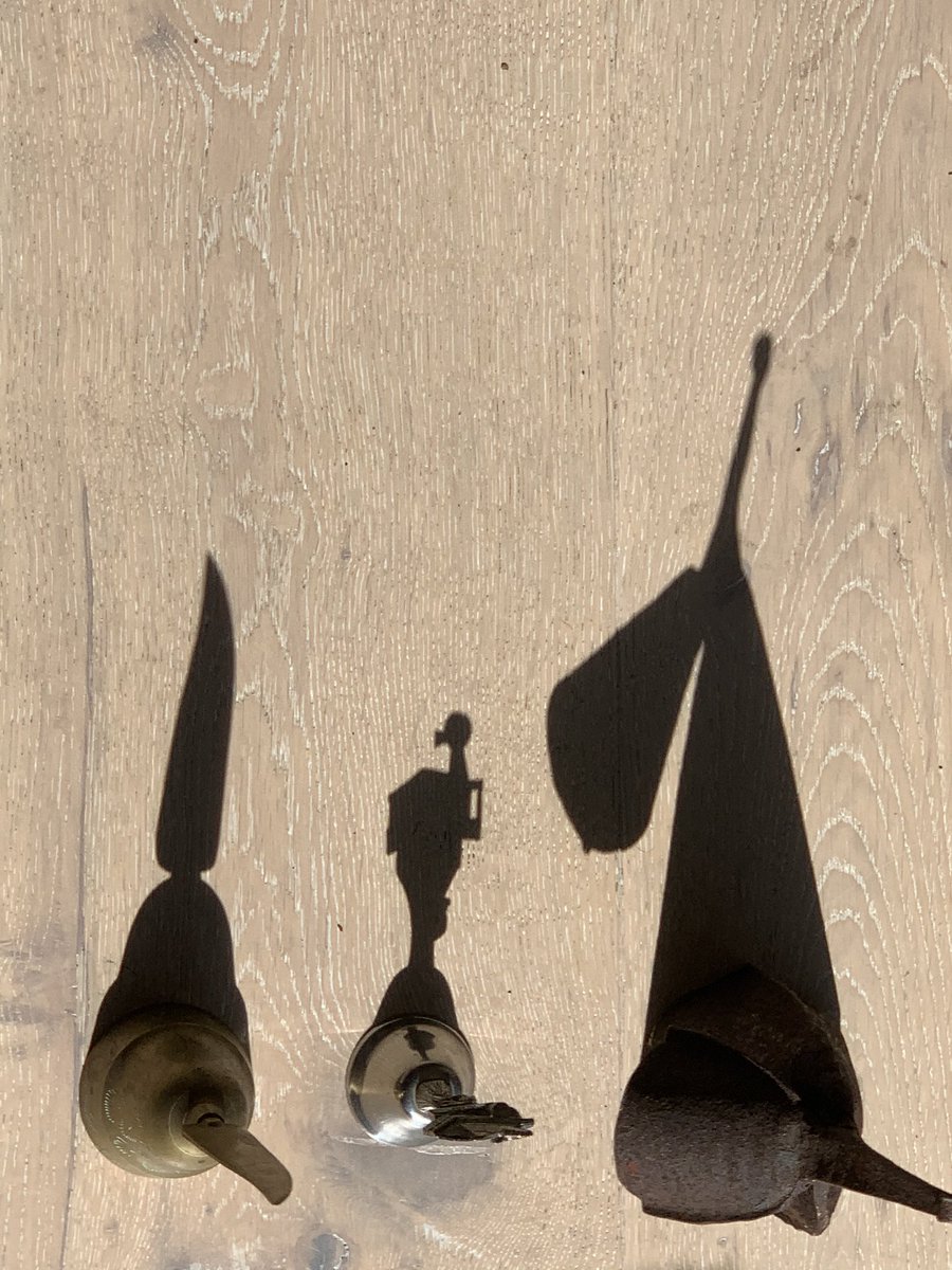 Bell shadows caught as the sun streams through my window. Enjoying being a light hunter as part of the #McClellandFromHome initiative.