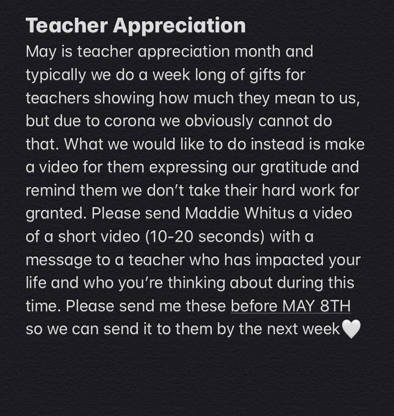 abhsstudentlife's tweet photo. DM this account and Maddie will get the video!!! https://t.co/Qkh8r5oCX4
