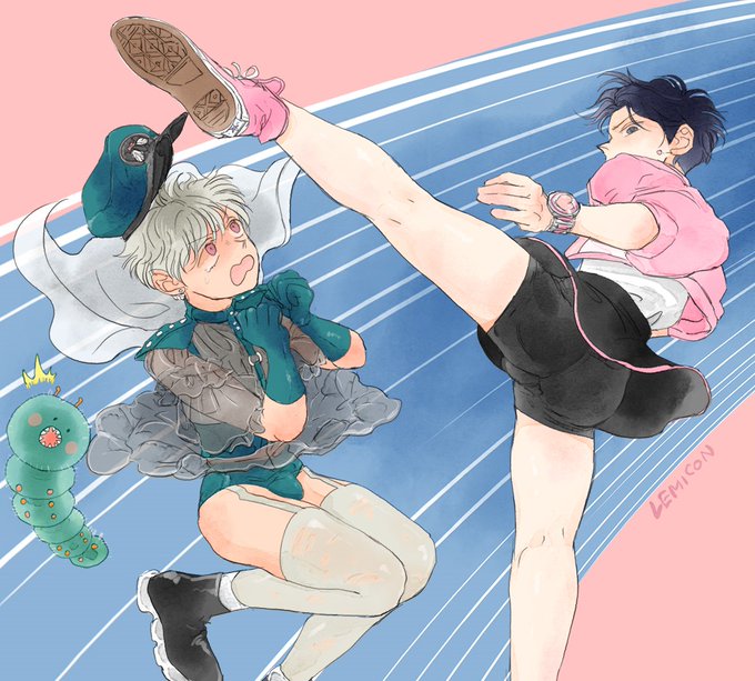 ピンクお兄さんと悪役女装子2
https://t.co/KWBH3bkwhq 