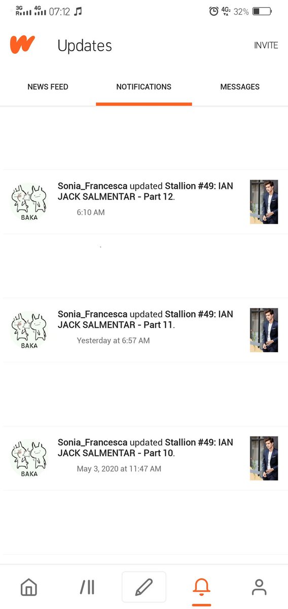 elainecaragan's tweet photo. Yung ganitong notifs nalang talaga ang nakakapagpakilig sakin😍😍😍  Never gets old. Kahit ilang beses ko ng binasa.
#SolidStallionSeriesFan https://t.co/xYZlXMD5rR