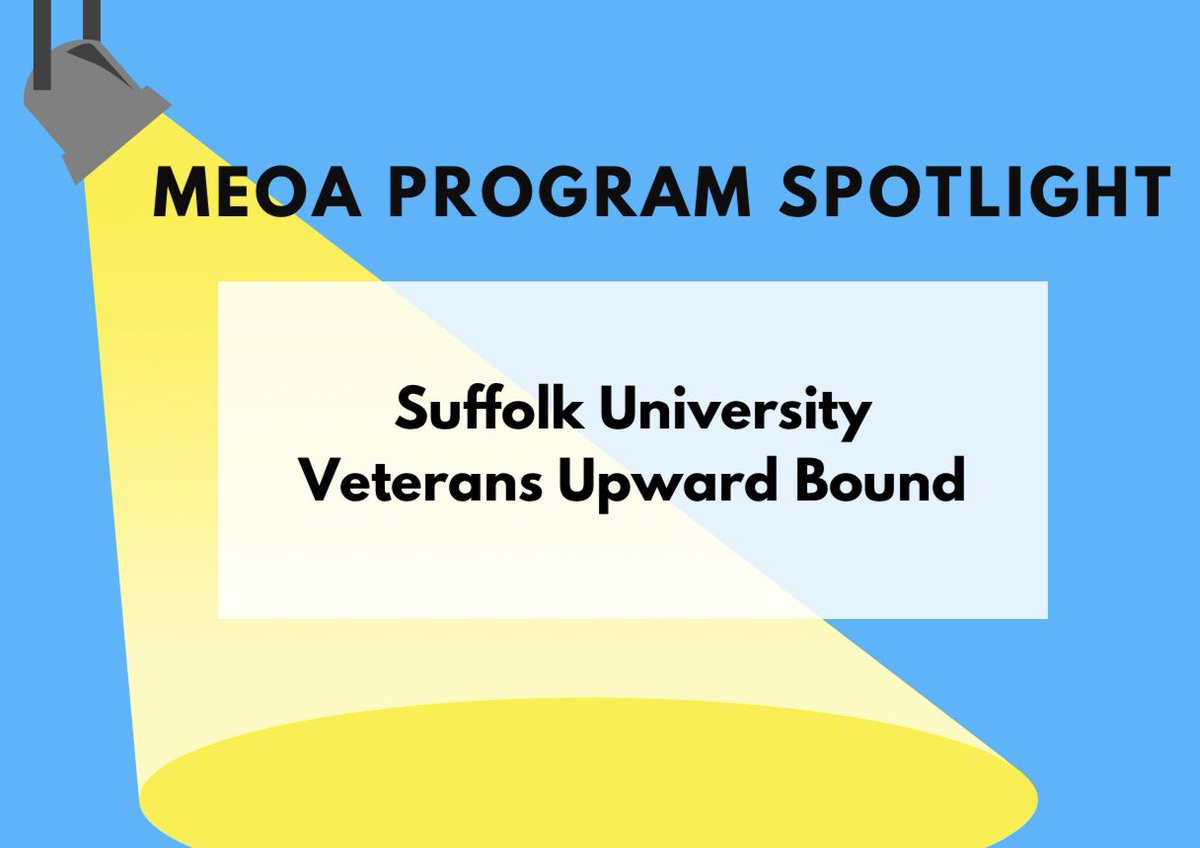 We’re spotlighting our awesome Veterans Upward Bound Program from Suffolk University this week! Follow us as we check in with <a href="/VUB_MA/">Veterans Upward Bound, MA</a>! #TRIOWORKS