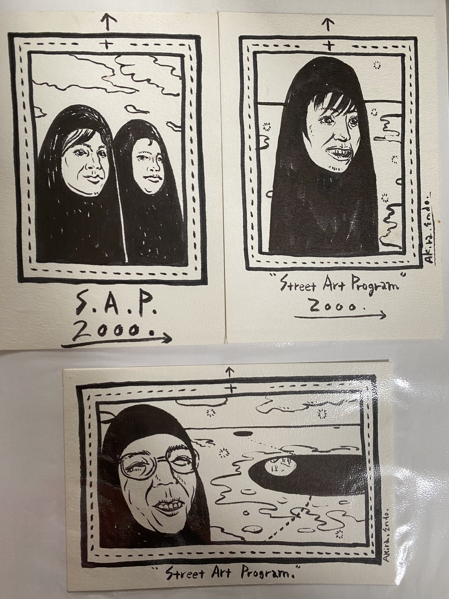 即納&大特価】 ユキンコアキラ ゆずれないこぶし 希少 絵画/タペストリ