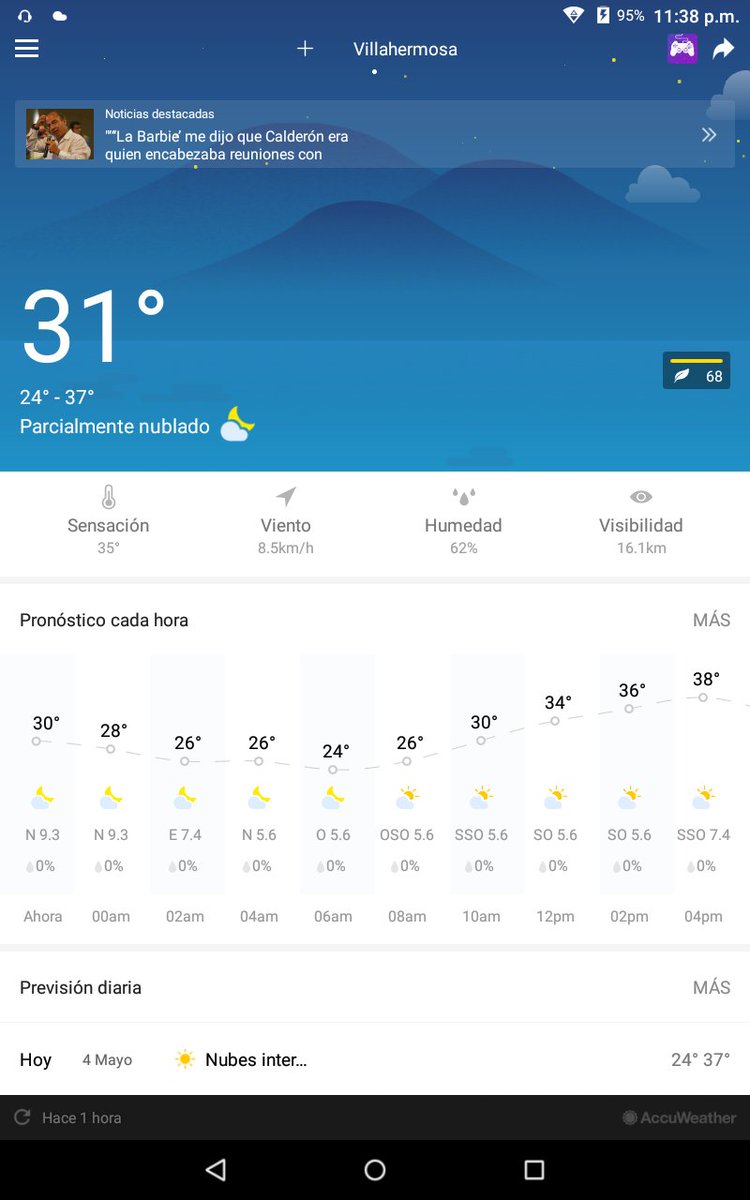 QuiqueeAlmeida's tweet photo. No mamen 11:41 p.m. y estamos a 31° y 35 de sensación.
Puto clima de Tabasco 😠😡 https://t.co/9K0rio14cW